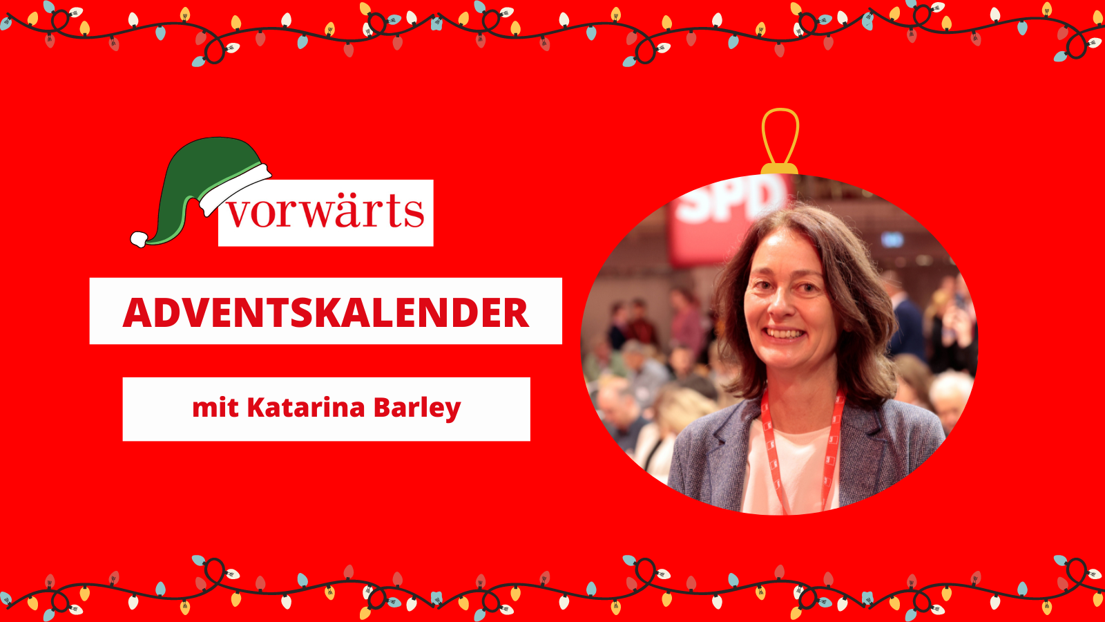 Katarina Barley ist Vizepräsidentin des Europaparlamentes.