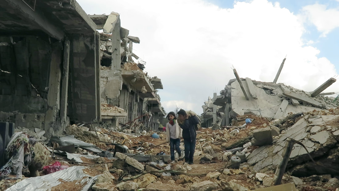 Ein Ausflug ins zerstörte Kobane wird zur traurigen Erfahrung
