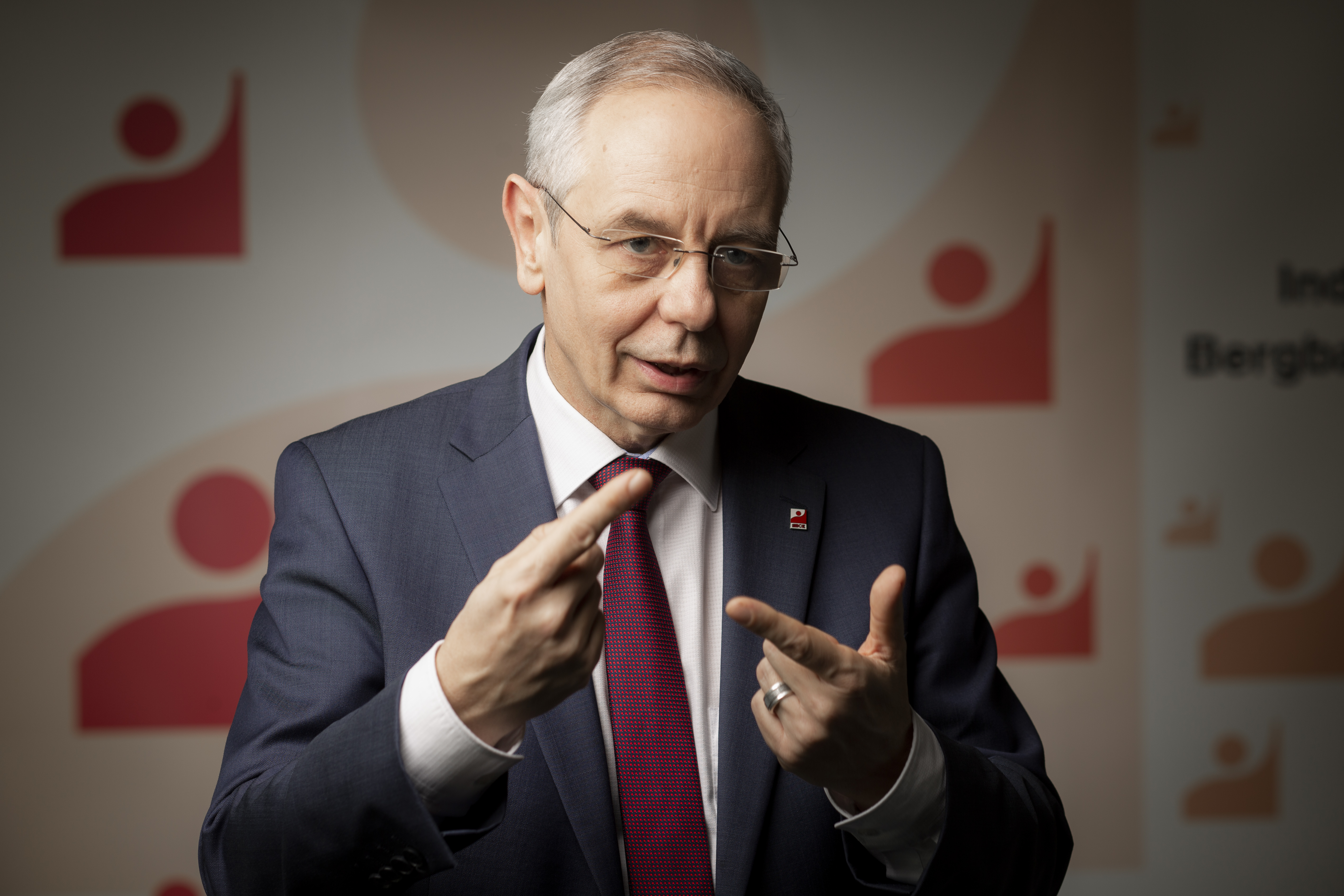 Michael Vassiliadis, Vorsitzender der Industriegewerkschaft Bergbau, Chemie, Energie (IGBCE).