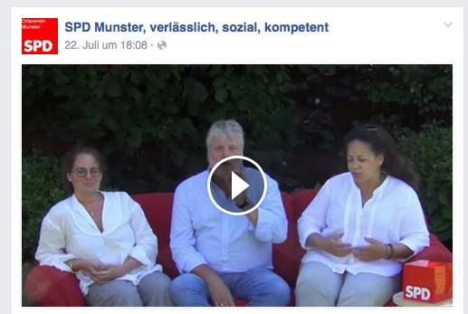 Video der SPD Munster zur Kommunalwahl