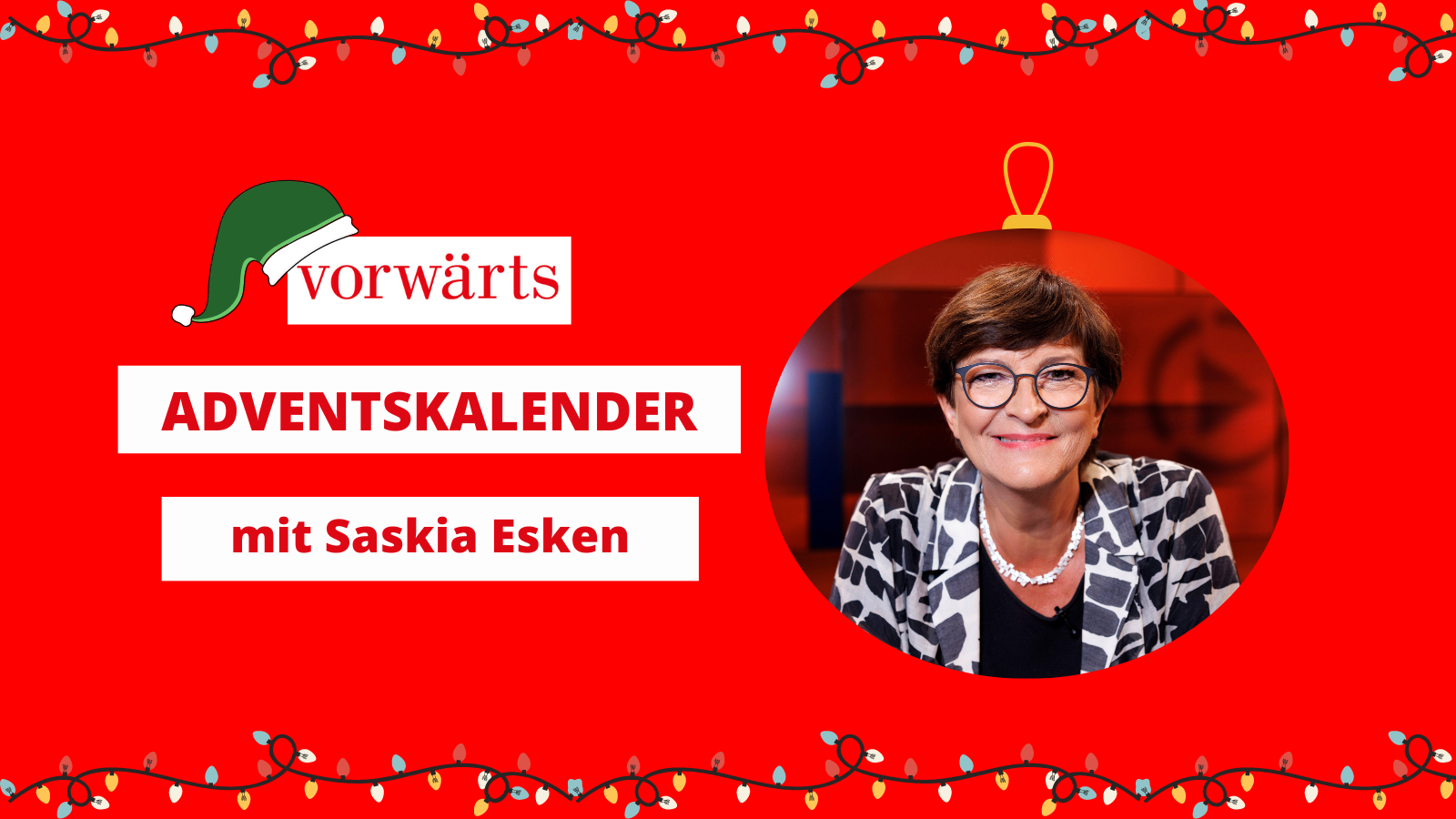 Saskia Esken ist SPD-Vorsitzende.