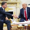NATO-Generalsekretär Mark Rutte und US-Präsident Donald Trump beim Handschlag im Weißen Haus
