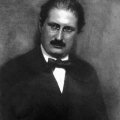 Schwarz-weiß-Porträt von Hugo Sinzheimer