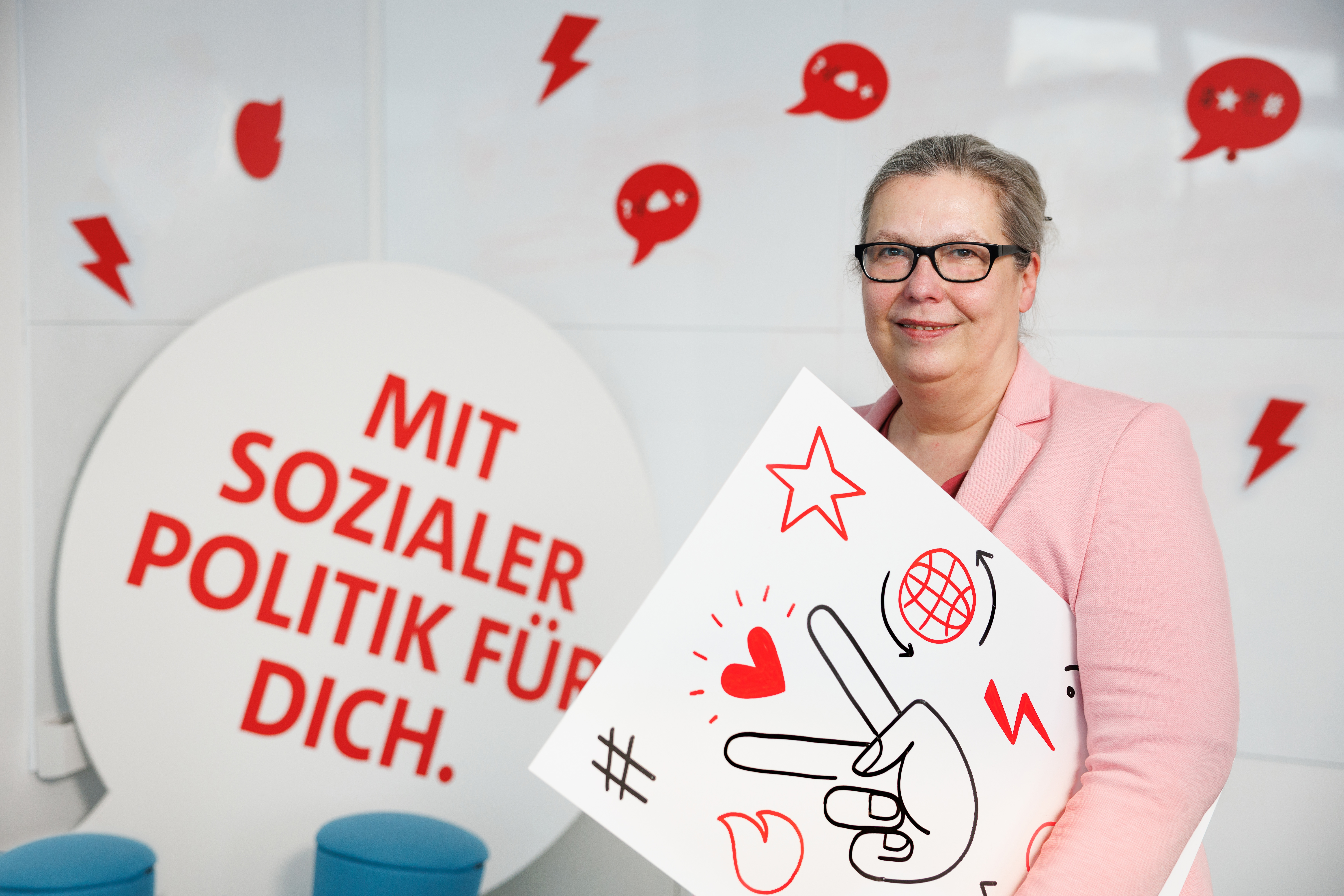 Jessika Wischmeier: Die SPD-Bundesgeschäftsführerin will durch agiles Arbeiten „Freude in die Arbeit bringen“.